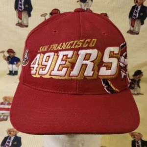 vintage 49ers hat by sports specialities